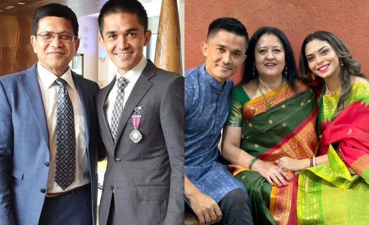 Sunil Chhetri Family Photos