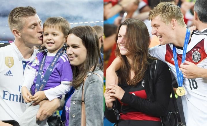 Toni Kroos & Jessica Kroos Photos