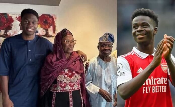 Bukayo Saka Family Parents Father Mother