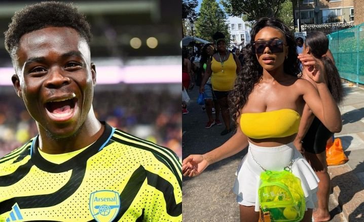 Bukayo Saka Girlfriend- Tolami Benson