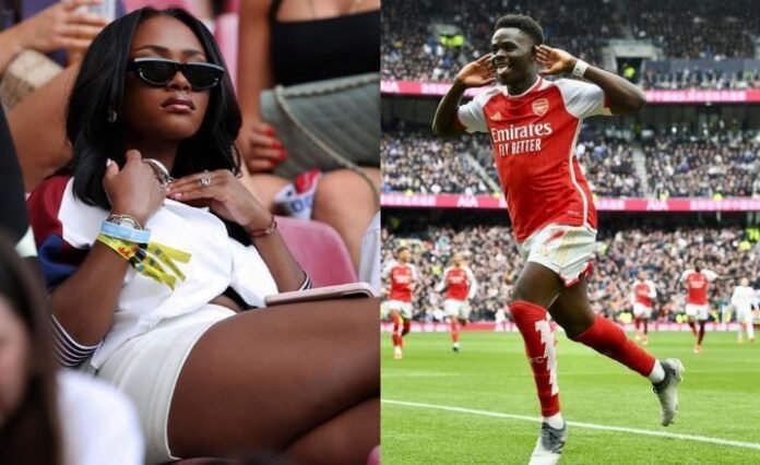 Bukayo Saka Girlfriend- Tolami Benson