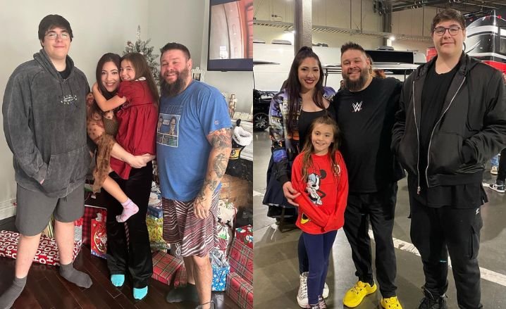 Kevin Owens wife Karina and kids