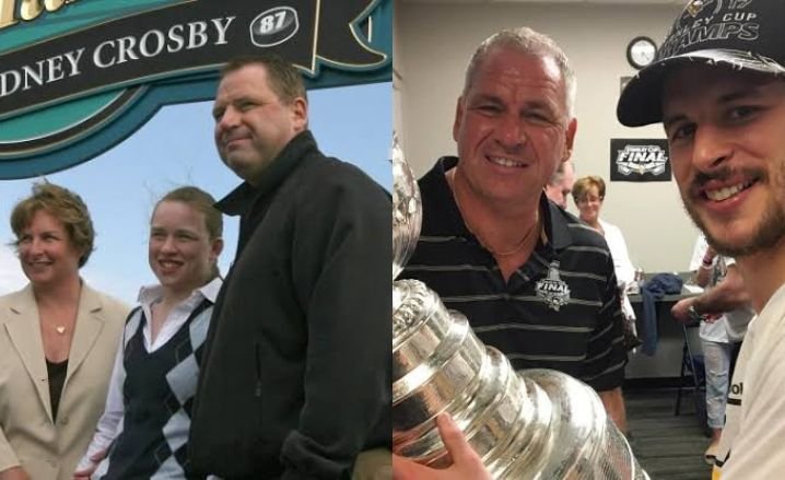 Sidney Crosby Father, mother, sister