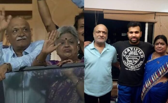 Rohit Sharma parents