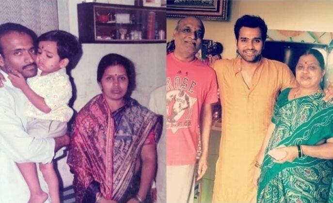 Rohit Sharma Parents- Father and Mother Name, Age, Profession, Photos ...