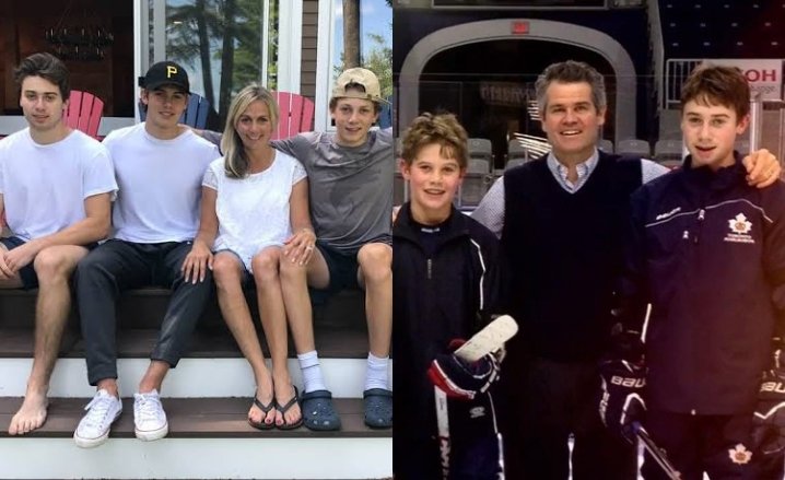 Quinn Hughes parents and brothers